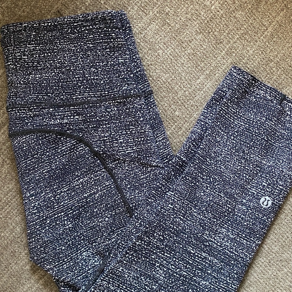 Lululemon Fast and Free Reflective High-Rise Crop 19"